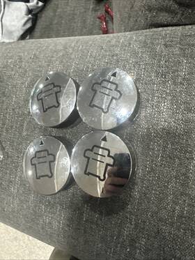1146137 Nexgrill 4 Gas Outdoor Bbq Grill Control Knobs Set From Deluxe Used