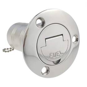 Wjbpfuel38 Nrc&xrc 11/2 Inch 38mm Boat Fuel Deck Fill/filler With Keyless Cap Marine 316 Stainle