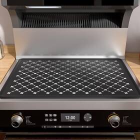 Nr-stovemat-b5070 Nyoria Electric Stove Top Cover Protector - Glass Flat Mat 28 X 20 Inch Ov