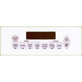 164d3086g002 Overlay Compatible With Ge Stove New Display Fits 2-year Warranty Fast Ship