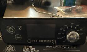 Pb600ps1 Pit Boss Pellet Grill Control Board 8 3/8 X 2 3/4 Part #