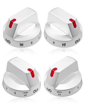 Pnkcxlzxn01cx Pnyzik 4 Pcs Burner Control Knobs Fit For Samsung Electric Range Stove Replace Dg94-