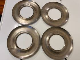 7082s Premier 7082 4 Genuine Peerless Gas Stove Range 7 Inch Burner Chrome Drip Pans