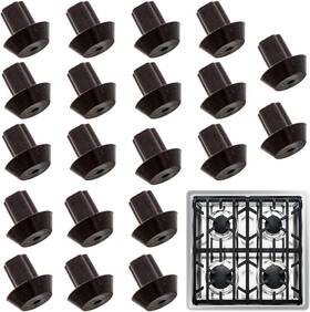 Products 445031930972 20-pack Rubber Feet For Stove Grates - Compatible With Viking Range Models Dv