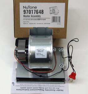 S97017648 Q2u Llc Formerly Davelle Nutone Heater Motor Assembly