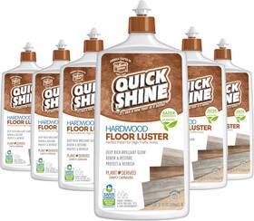 1207-00027a Quick Shine Hardwood Floor Luster 27oz 6pk 27 Fl Oz Pack Of 6