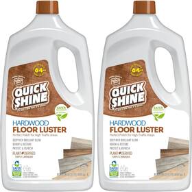 1207-00064b Quick Shine Hardwood Floor Luster-polish 64oz-2pk 64 Fl Oz Pack Of 2 Free Ship