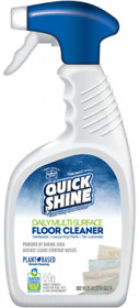 1225-00024u Quick Shine Multi Surface Floor Cleaner Daily Care 24oz Ready To 1 Bottle