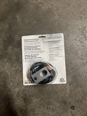 Hck44 Range Hood 36 Inch Electrical Cord Connection Kit Broan Nutone Venmar