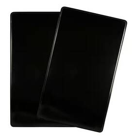 Range Kleen 445052778720 Rectangle Burner Kover In Black 2-pack Of Kovers Deep Cover