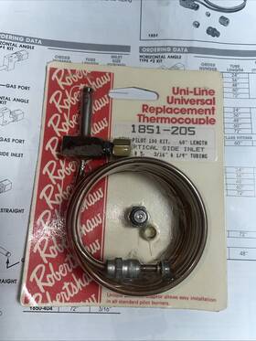 1851-205 Robertshaw Gas Range Mini Pilot Oven Safety
