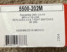 5500-202m Robertshaw Infinite Switch Kit