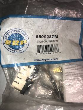 5500-287m Robertshaw Range Infinite Switch #5500-287m