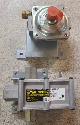 Wp74006345 Robertshaw Jenn-air Gas Range Dual Oven Safety Valve And Regulator 74011878