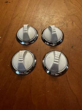R-3171 Roper R3171 Set Of 4 Vintage Antique Gas Stove Range Burner Knobs R 3171
