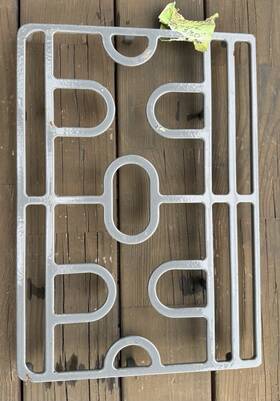 74010272 Samsung Range Burner Gray Grate Part #