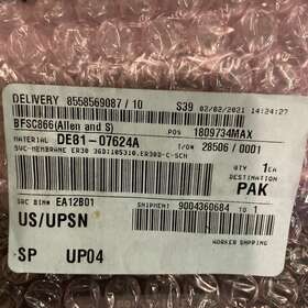 De81-07624a Samsung Control Board Svc Membrane - Oem Genuine