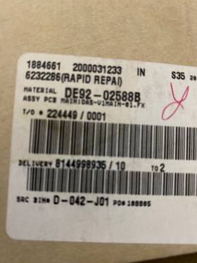 De92-02588b Samsung Range Control Lifetime Warranty Ships Today