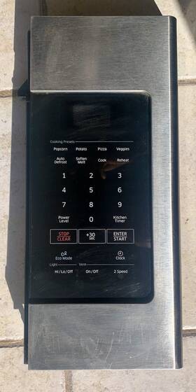 De92-02434d Samsung De94-04315e Otr Microwave Me16h702 Touch Panel Assy #