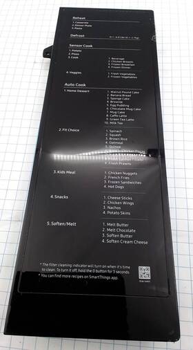 Me21dg6300sraa Samsung De94-05562a Control Panel Shell For