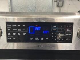 De92-02440e Samsung Dg34-00019a Genuine Range Oven Touch Panel Assy #