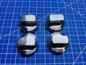 Dg94-01300b Samsung #dg94-01300a Range Oven Control Knob Set Of 4 P#dg94-01300a