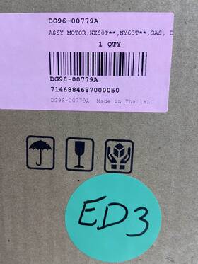 Dg96-00779a Samsung Motor Assy Ed3