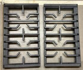 Dg98-01195a Samsung Na36k7750ts Burner Grates Lh Dg98-01193a And Rh Cooktop - P32
