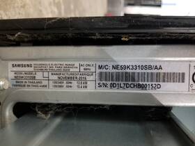 Dg47-00061a Samsung Ne59k3310sb/aa-00 Genuine Range Oven Surface Element # Dg47-00061a Samsung Ne59k3310sb/aa-00 Genuine Range Oven Surface Element #