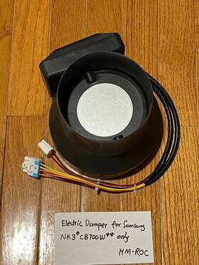 Nk36cb700w33 Samsung Electronic Damper For Nk3 Cb700w Range Hoods Hm-roc