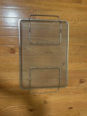 Nx-aa5000rs Samsung Stainless Steel Air Fry Tray For Range Oven #489