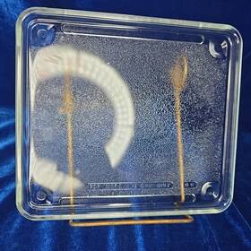 Re-705d Samsung Microwave Oven Model Mw1010 Cooking Tray Glass 9 1/8 Inch X 8