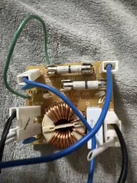 Sn-uf12e Samsung New Microwave Fuse / Noise Filter