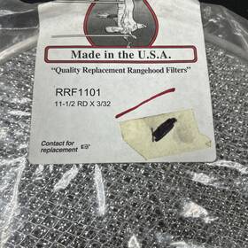 Sealed Unit Parts Co. Sea Rrf1101 Co. Part# Range Filter O2a