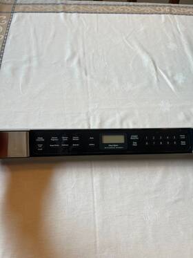 Funtkb492mre0 Sharp Dpwbfb156mru0 Oem Microwave Control Panel Touch Pad Screen