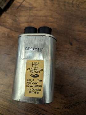 Rc-qza186wrzz Sharp Rc-qza234wre0 Microwave Capacitor Oem P/n