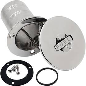 Shenghuiss 768432171018 Boat Deck Fuel Fill/filler 1-1/2 Inch 38mm With Keyless B Cap 316