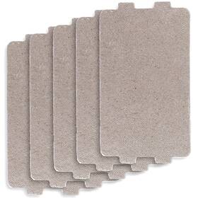 540224 Sliverdew 5 Pcs Microwave Waveguide Cover Mica Slice Universal 11.7 6.5 Cm