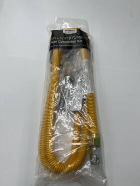 5304535257 Smart Choice Qty 2 Coated Gas Connector 6ft L X 5/8 Inch Od 1/2 Id