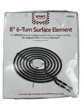 L30443102 Smart Choice 8 Inch 6-turn Surface Element For Ge Hotpoint Rca And Kenmore