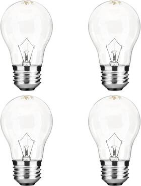 15-yd-zy-de-a-0523-a-20 Spolico Appliance Oven Light Bulb A15 40w High Temperature 500 Degrees Resistant For Ref