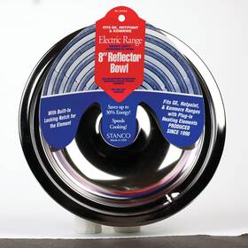 5076-8 Stanco 8 Inch Steel Reflector Bowl Ge Hotpoint Kenmore