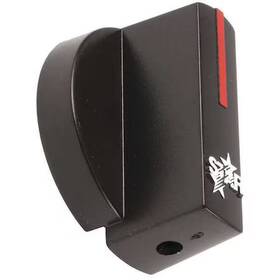 2r-z1854 Star Control Knob 1.7 In L X 1.65 W Alloy Steel Black