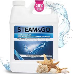 Steam And Go 857267008429 Demineralized Water For 32 Fl Oz Pack Of 1 Clean Ocean