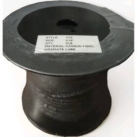 Vc5.7 Sterling Seal & Supply Stcc Vc5.7/16.5lb And 3/16 Inch 2lb Spool Type Vc5 Carbon Fiber Gland Pac