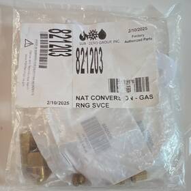 821203 Sub-zero Group Inc. Wolf Natural Gas Conversion Kit. Gr From Propane To