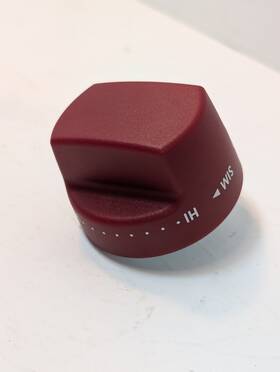 Kip5j96 Sub Zero Wolf Hi-lo Sim Simmer Knob Only Oem Replacement Part Kip 5j96 Red Plastic/metal