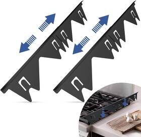 Supiiraw 445045840892 Stainless Steel Stove Gap Covers Filler Guard For Kitchen Oven
