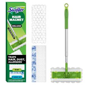 11863 Swiffer P Hair Magnet Deluxe Starter Kit With Collapsible Pole 9