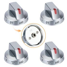 Dg94-03500a Taeyonk Dg94-03500v Dg94-03500w Dg94-03500a/z 4pcs For Samsung Electric Stove Knob Replacement